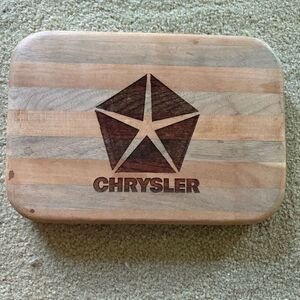 Chrysler Wooden Cutting Board